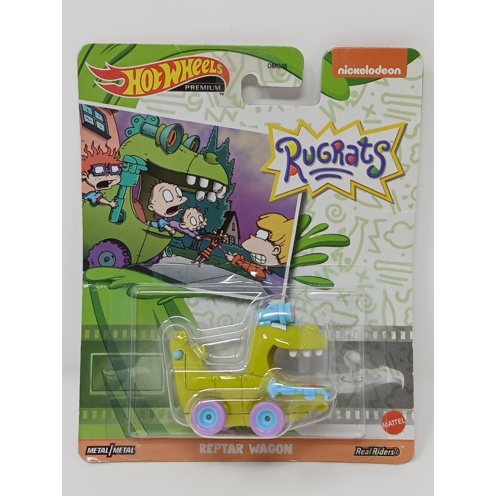 Reptar Wagon - Sealed die cast - Hot Wheels Premium / Real Riders / Rugrats